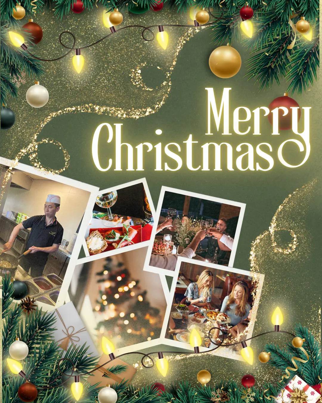 kerst bij de Goudenwok 