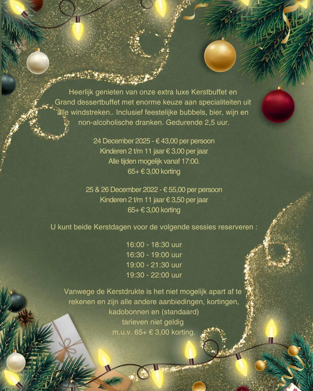 kerst bij de Goudenwok 
